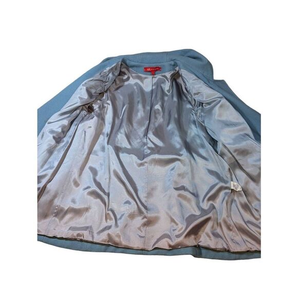 Anne Kline 100% wool coat W hood - Picture 3 of 10